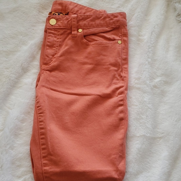 Tory Burch Denim - Tory Burch salmon jeans